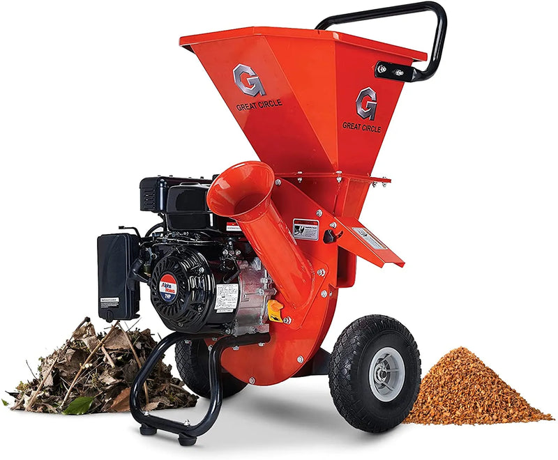 Wood Chipper Shredder Mulcher Heavy Duty Gas Powered K1553