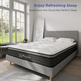10 Inch Hybrid Mattress in a Box with Gel Memory Foam