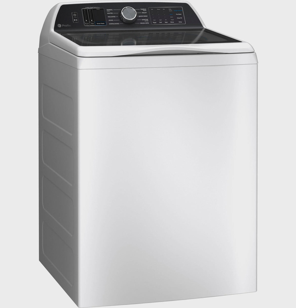 GE APPLIANCES PTW700BSTWS high efficiency top load washer