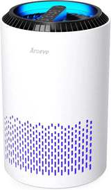 Bedroom household air purifier, with three layers of filters, capable of filtering smoke, pollen, allergens, pet dander and odors. The sleep mode helps improve sleep quality. Energy-saving design. Three wind speeds available. Suitable for offices, do