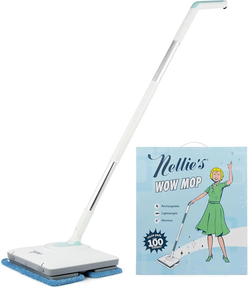 With adjustable handle and built-in water tank - built-in LED lights for thorough cleaning - wireless, battery-powered and easy to use - suitable for all floor types, environmentally friendly and sustainable I3058
