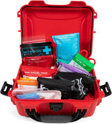 Waterproof first aid kit - Emergency medical supplies and essential survival items, suitable for emergency provisions and necessities in cars, homes, boats, camping and traveling.