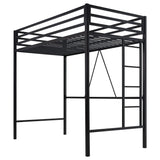 Junior Loft Bed Twin Size, Heavy Duty Twin Bed Frame