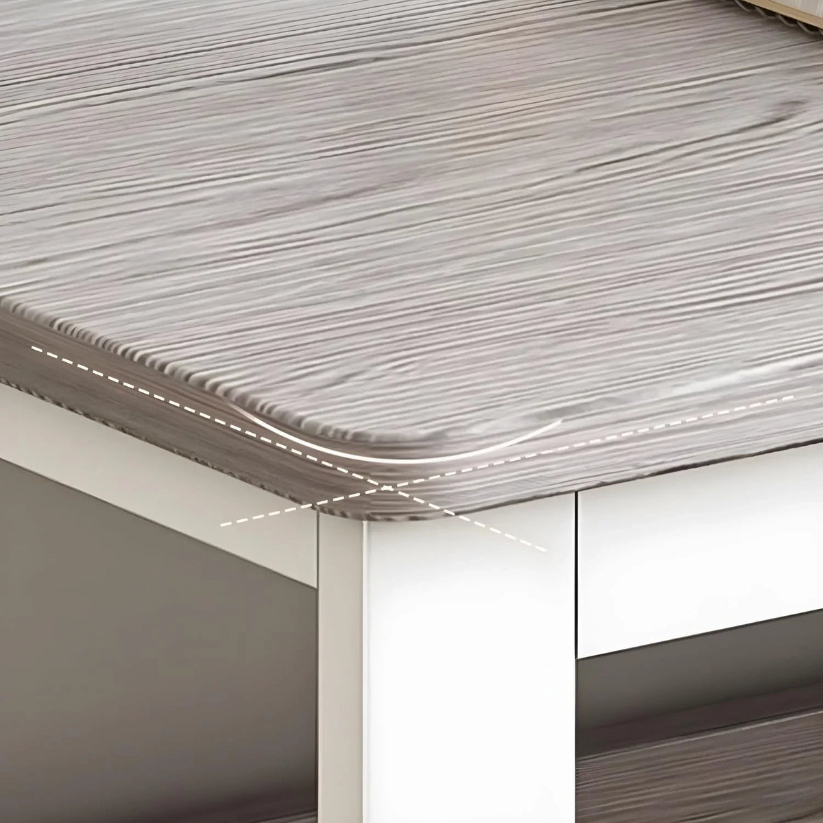 This stylish and modern office desk features an integrated cable management system, a wooden desktop, and a rectangular shape. It comes with three drawers and is ideal for both office and home use. Available in brown, it measures 63 inches in length