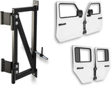 Luxury wall-mounted car door storage bracket - Suitable for the front and rear doors of Wrangler models YJ, TJ, JK and JL