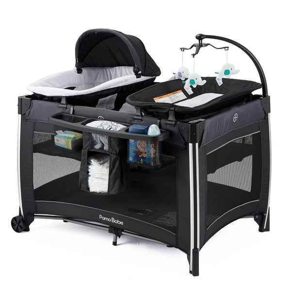 4 in 1 Portable Baby Crib Deluxe Nursery Center P707