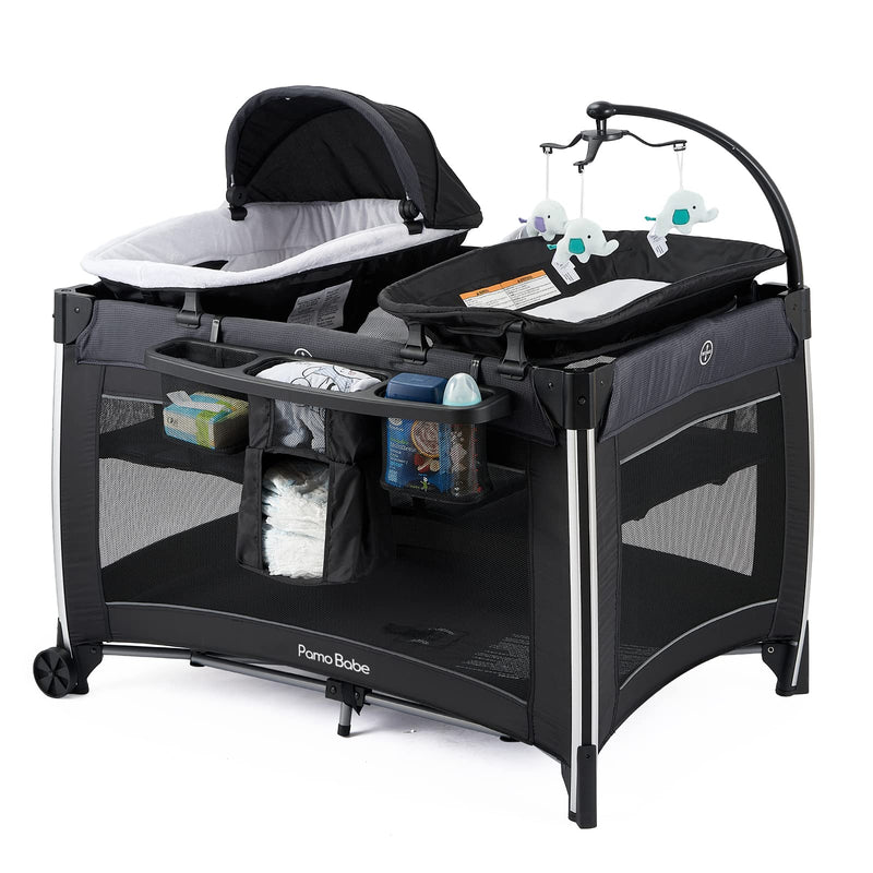 4 in 1 Portable Baby Crib Deluxe Nursery Center P707