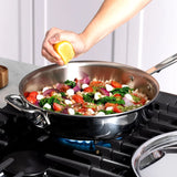 All-Clad D3 Stainless 3-Ply Bonded Cookware, 13-pieces