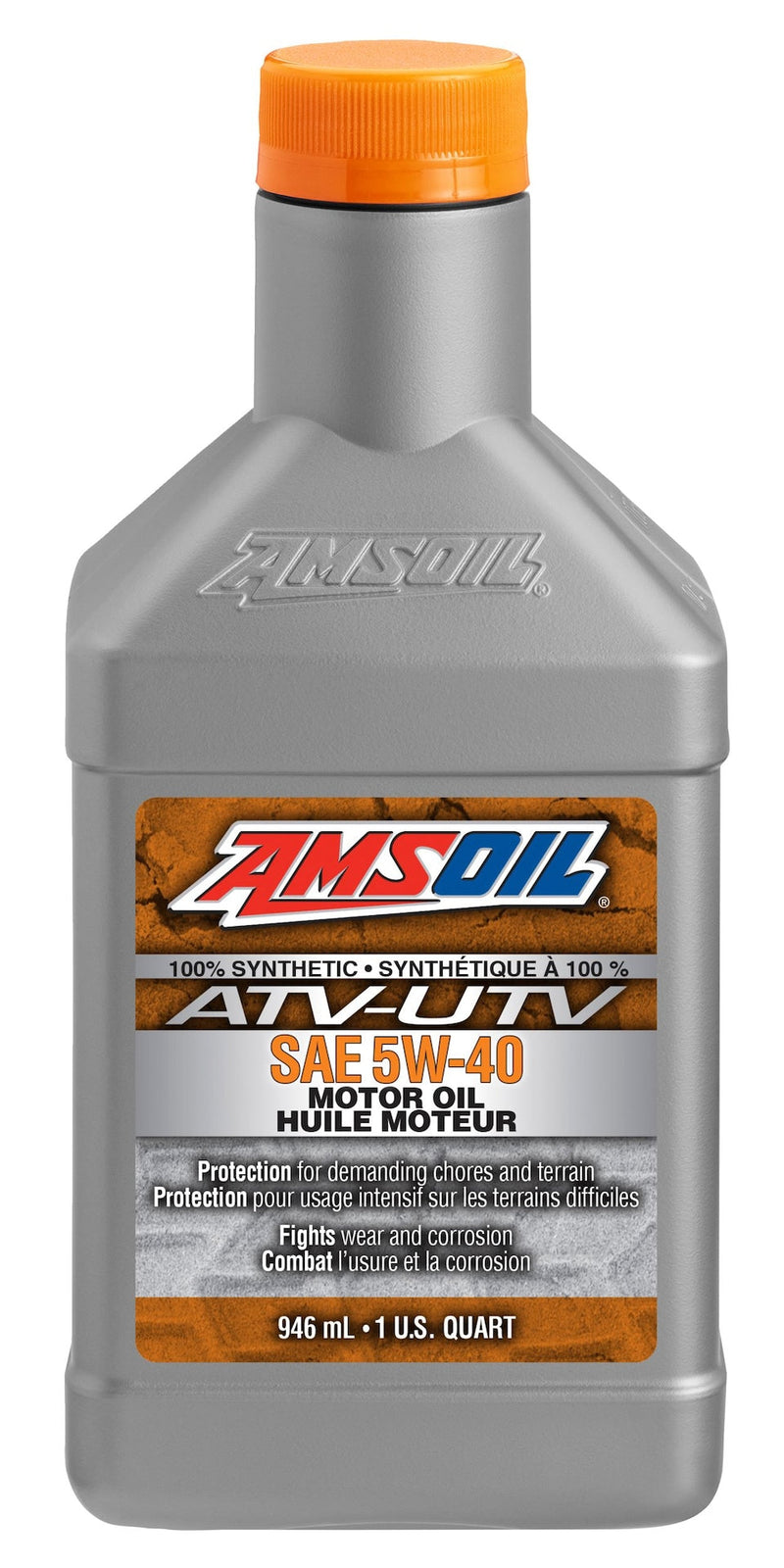 946-mL 100% Synthetic 5W40 ATV/UTV Engine Oil P1153