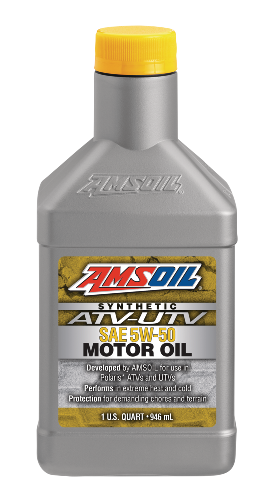 Synthetic ATV/UTV Engine Oil 5W50, 946-mL Z2759