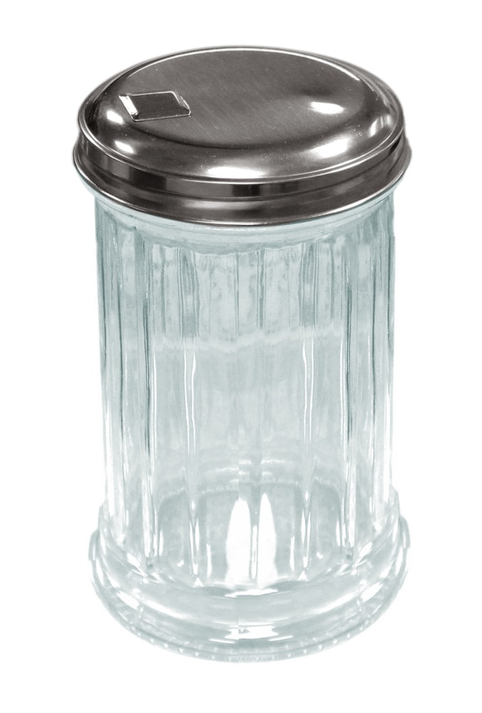 Glass Sugar Dispenser, Refillable, 355-mL