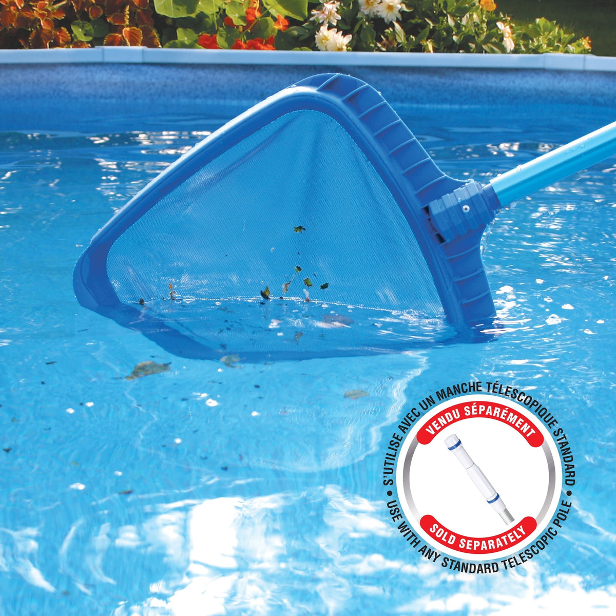 Aquarius Plastic Pool Leaf Skimmer Net
