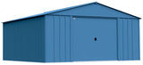 Arrow Classic 14x14-ft Blue Grey Corrosion-Resistant Steel Shed