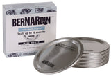 Wide Mouth Replacement Snap Lids for Mason Jars, 12-pk
