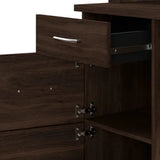 Bestar - Gosford U-Shaped Desk with Hutch