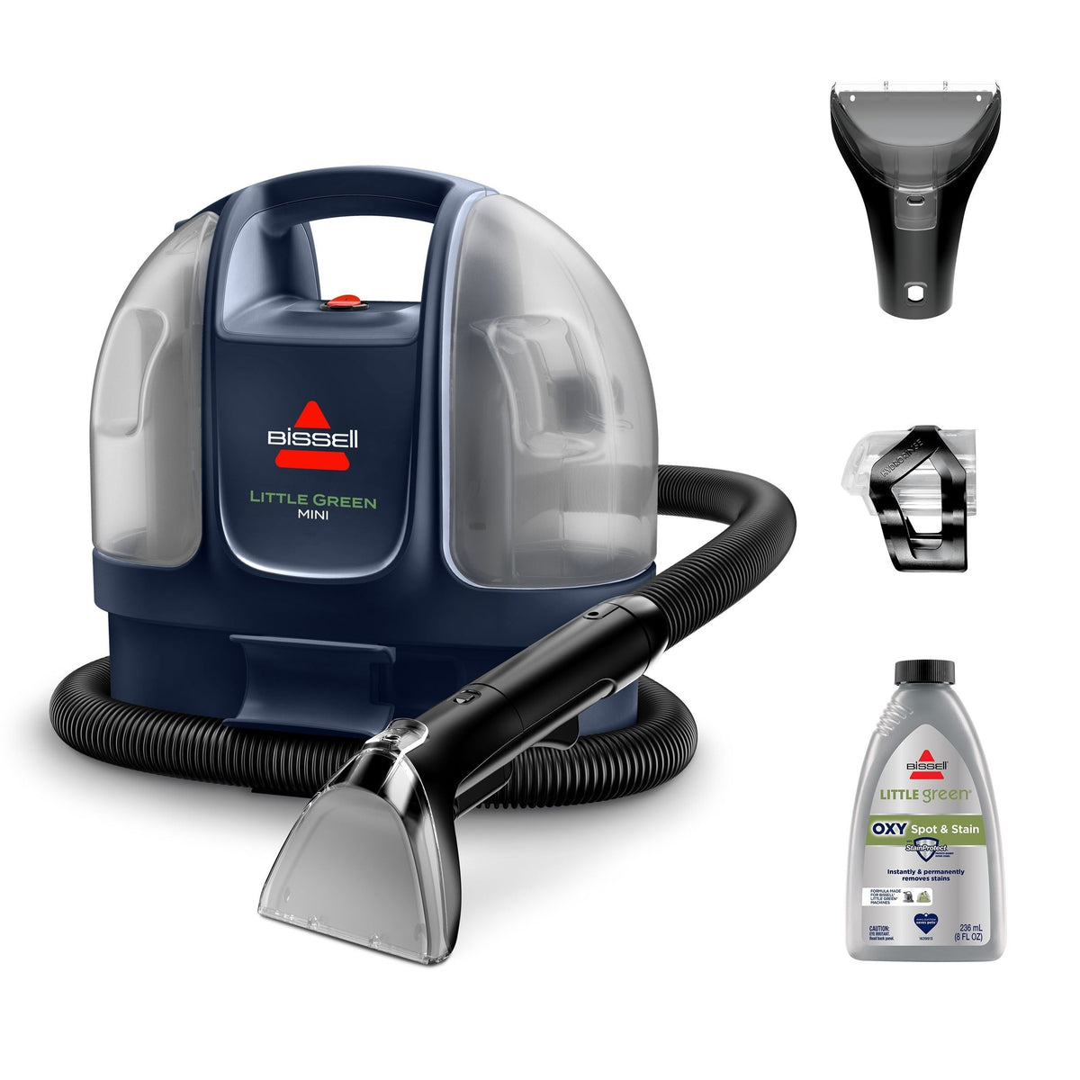 Bissel Little Green Mini Corded Midnight Navy Portable Carpet & Upholstery Deep Cleaner