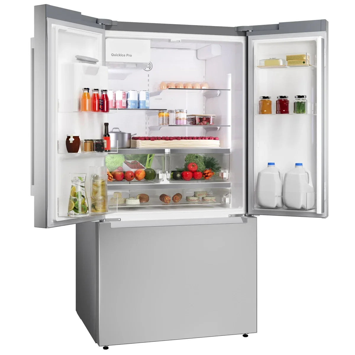 300 Series 36 in. 26 cu.ft. Stainless Steel Standard Depth French Door Refrigerator With External Water and Ice Dispenser
