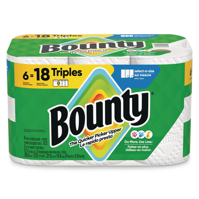 Triple Roll Paper Towel, 2-ply, 6-pk R1908