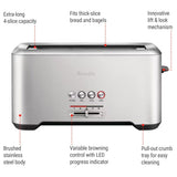 ‘A Bit More’ 4-Slice Toaster, Brushed Stainless Steel