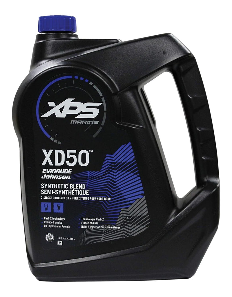 XPS XD-50 XPS Marine Outboard Synthetic Blend Engine Oil TC-W3, 3.78-L T8712