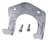 Large Took Hooks, Carbon Steel and Zinc-Plated, 5-pk
