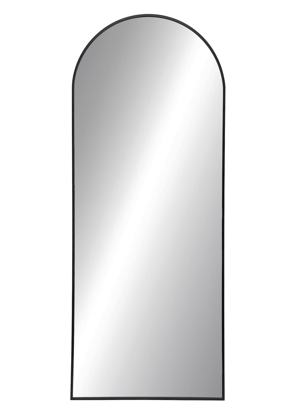 Canvas Faro Black Arch Miror with Stand, 24 x 60-in