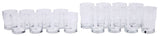CANVAS Stacking Glassware Tumbler Set, 12 & 16 oz, 16-pc