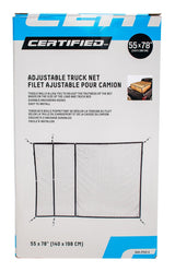 Certified Adjustable Truck Cargo Net, 55-in x 78-in