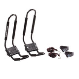 Certified Universal J-Rack Rooftop Mount Kayak Carrier, 2 Kayak Storage Capacity, Black