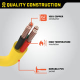 Champion Power Equipment 30A, 250V Flat Generator Extension Cord, 25-ft