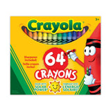 Crayons, 64 Pieces, Multicolour