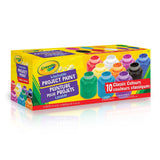 Washable Project Paint Activity Jar Set, Multi-Colour, 20-oz, 10-pk, Ages 3+