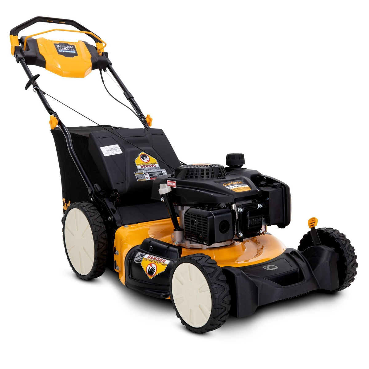163cc 3-in-1 Gas Engine MySpeed RWD Walk Behind Self-Propelled Mower, 21-in