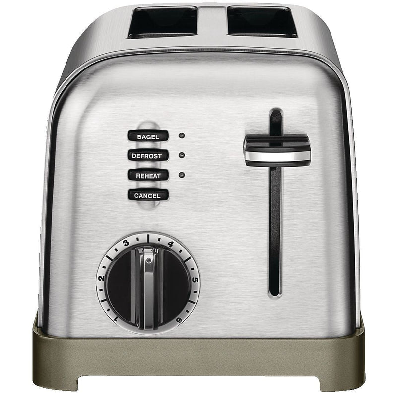 Metal Classic Toaster with 6 Settings, Stainless Steel, 2-Slices A1293