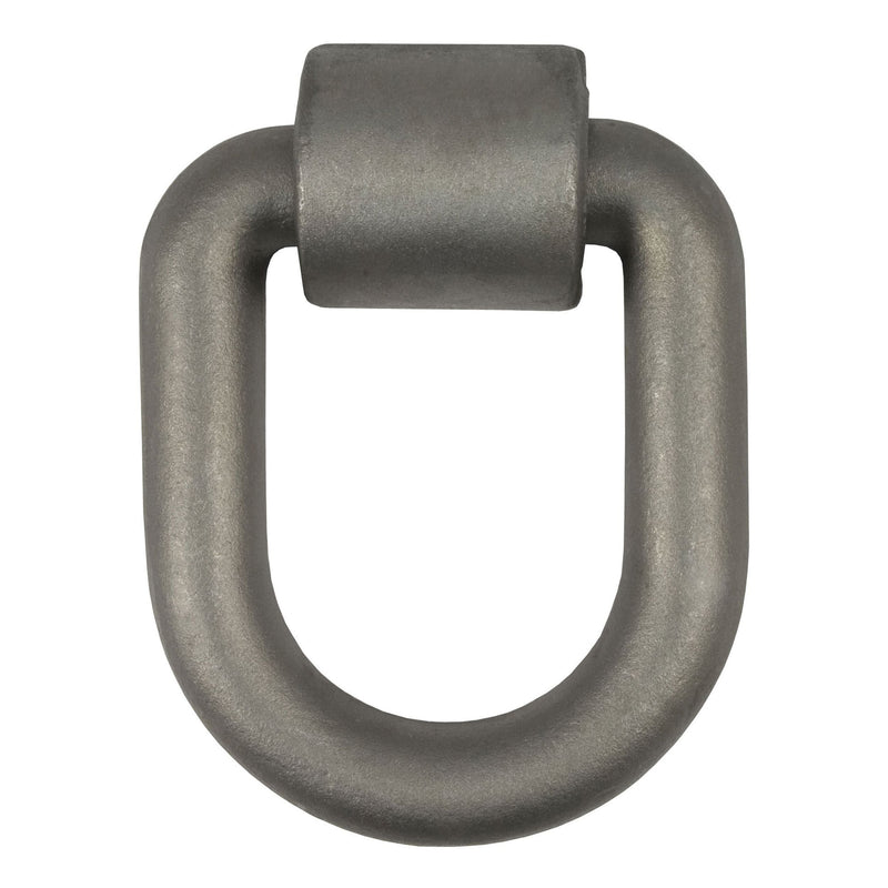 83780 3 x 4-in Weld-On Tie-Down D-Ring (15,587 lbs, Raw Steel) Y5288
