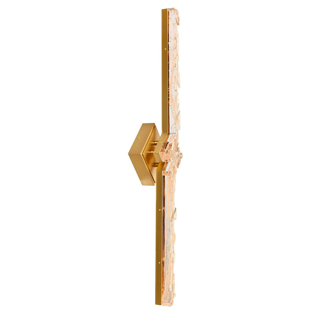 Contour Integrated LED 33in Brass Vanity Light
