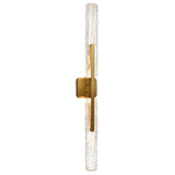 Curva Integrated LED 36in Brass Vanity Light