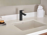Esla 1-Handle Lavatory/Bathroom Sink Faucet, Lead-Free, Matte Black