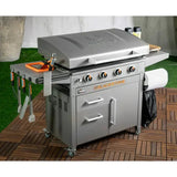 4-Burner 36" Griddle Cooking Station with Hood