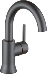 Delta 1-Handle Lavatory Faucet with Diamond Seal Technology, Matte Black