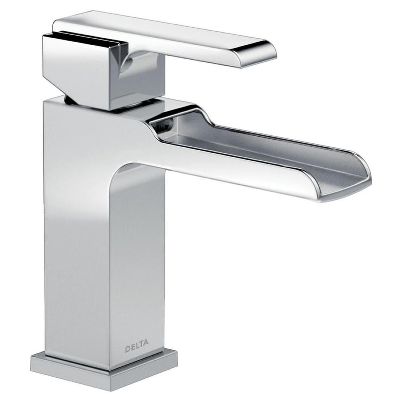 Ara 1-Handle Channel Bathroom Faucet with Metal Pop-Up, Chrome Z1724