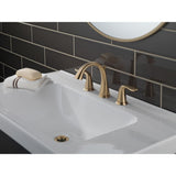 Delta Lahara 2-Handle Widespread Faucet, Champagne Bronze