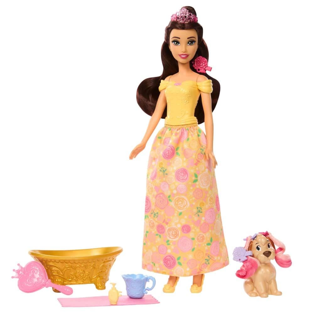 Princess Doll and Feature Pet Playset for Ages 3+