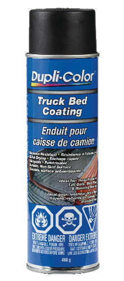 Black Vinyl Polymer Truck Bed Coating, 468g