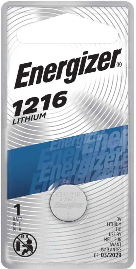 1-pk CR1216 3V / 3 Volt Lithium Coin Cell Battery