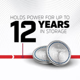 CR2016 3V / 3 Volt Lithium Coin Cell Batteries for Watches & Electronics, 2-pk