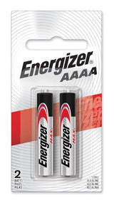 Max 2-pk AAAA Alkaline Batteries, For Small devices
