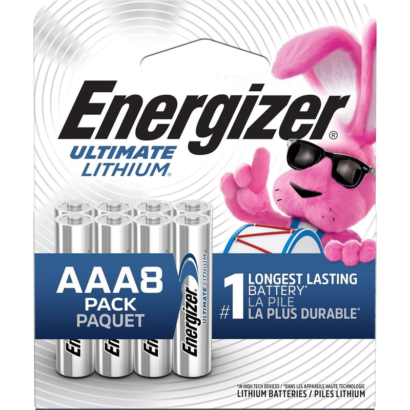 Ultimate Lithium AAA Batteries, 8-pk S953