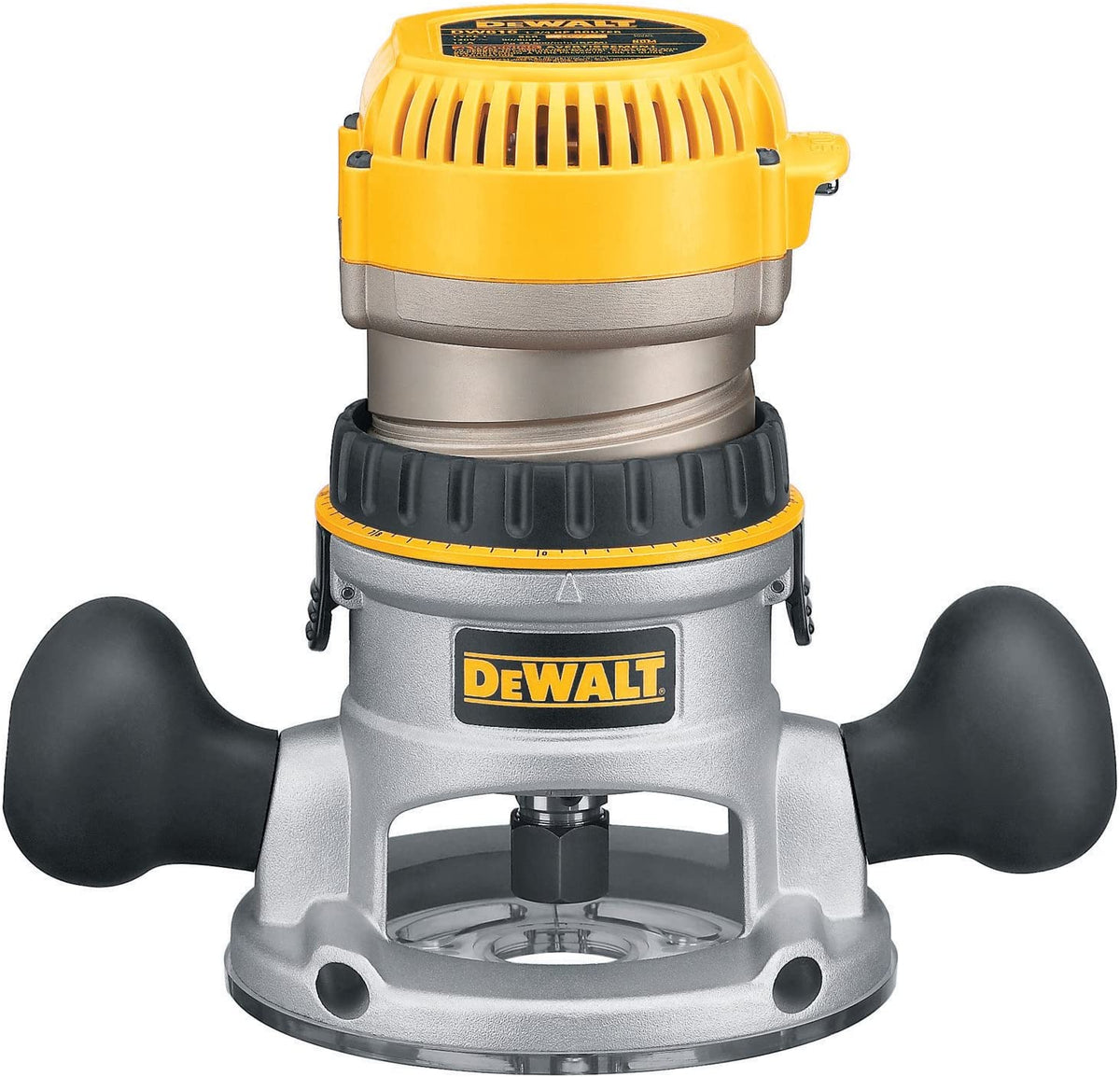 Router, Fixed Base, 1-3/4-HP (DW616), Yellow