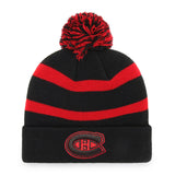 Fan Favorite Mass Breakaway Cuff Knit Pom Toque, Black, Adult